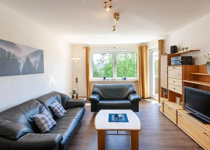 公寓 Toenjes Am Kurpark Mit Balkon